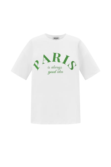 Cotton Vrouwen T-shirt Casual Letters 2