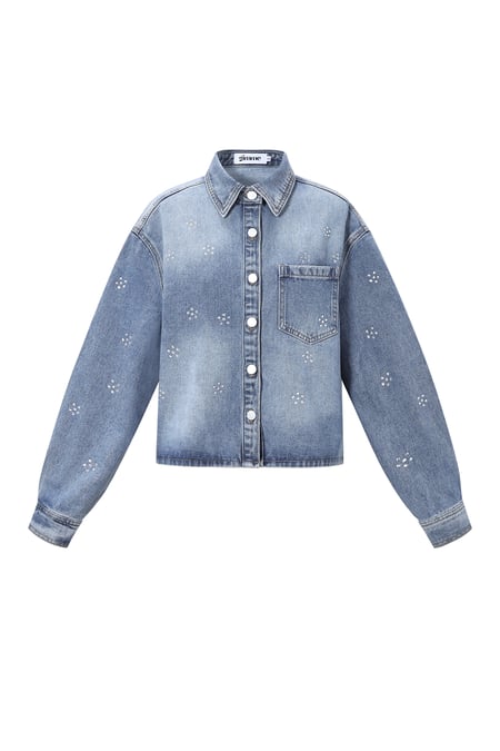 Strass Denim Jacket 2