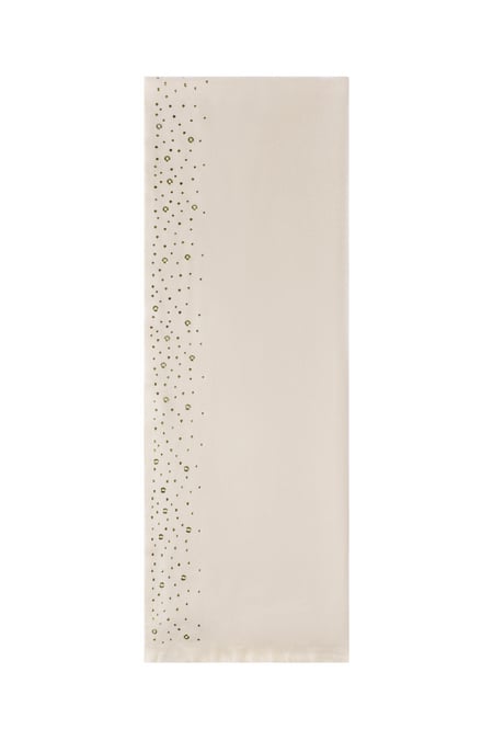 Winter scarf with stones 2