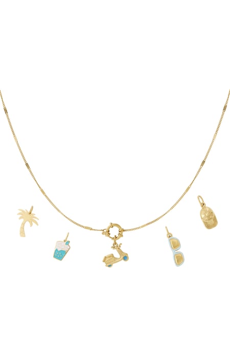 Collana fai da te con scooter 2