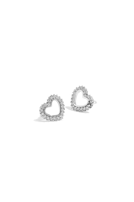 diamond heart studs 2