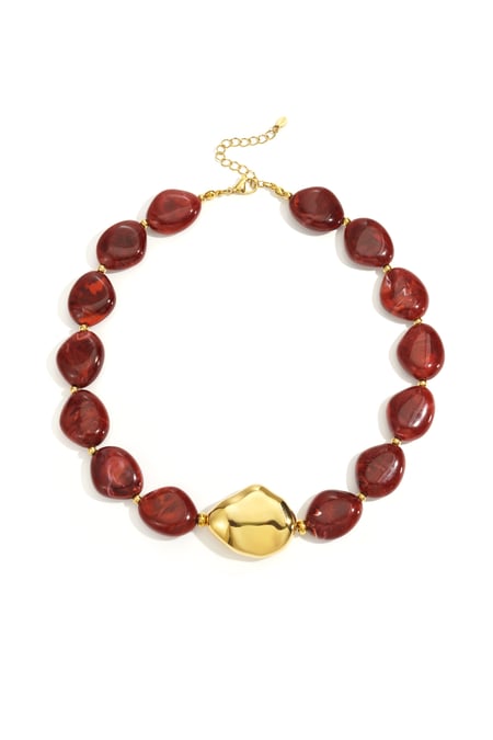 Acrylic Beaded Necklaces Beads Casual Daily-19mm*23mm 2