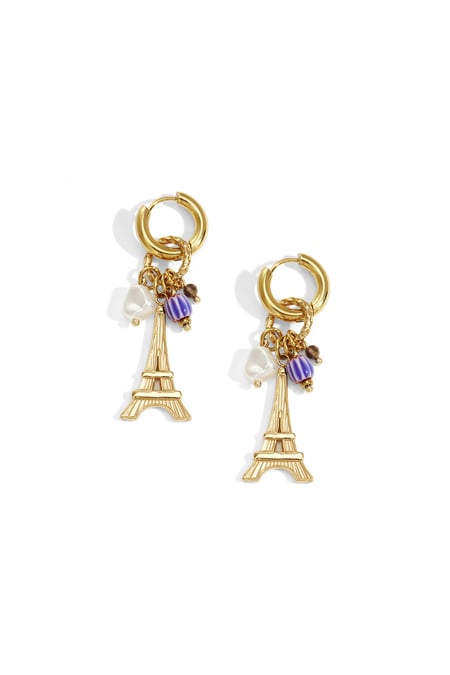 Paris Happy Charm earrings 2