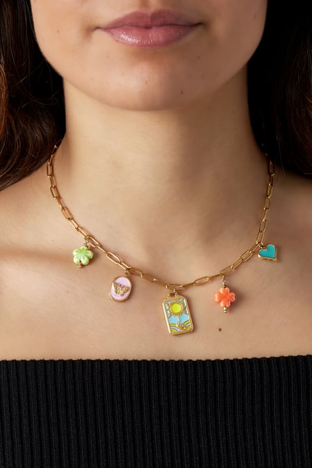 Collar Charm Sueño Rayo de Sol - Color Oro