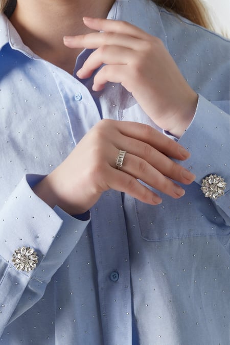 blooming luxury cufflinks