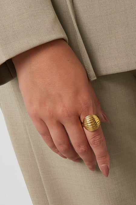 Stainless Steel Statement Rings irregular shape Daily Daily Simple Series Women's jewelry