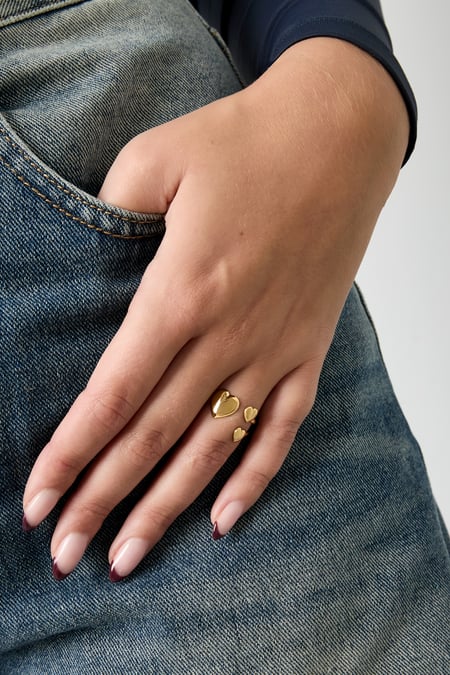 Triple the Love ring