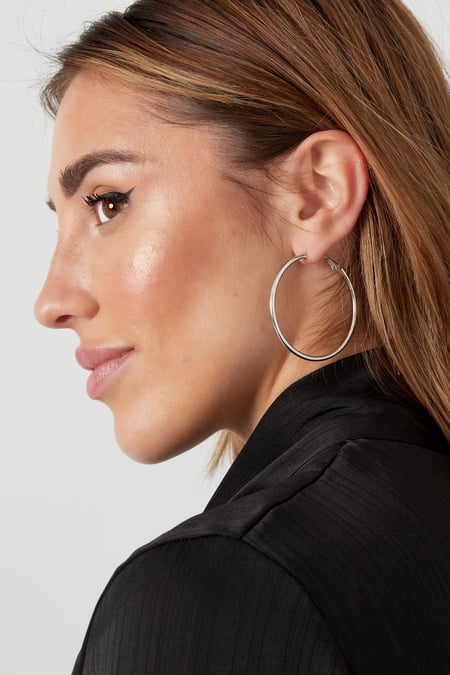 earrings basic circle large