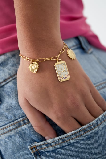 pulsera charm luna magica