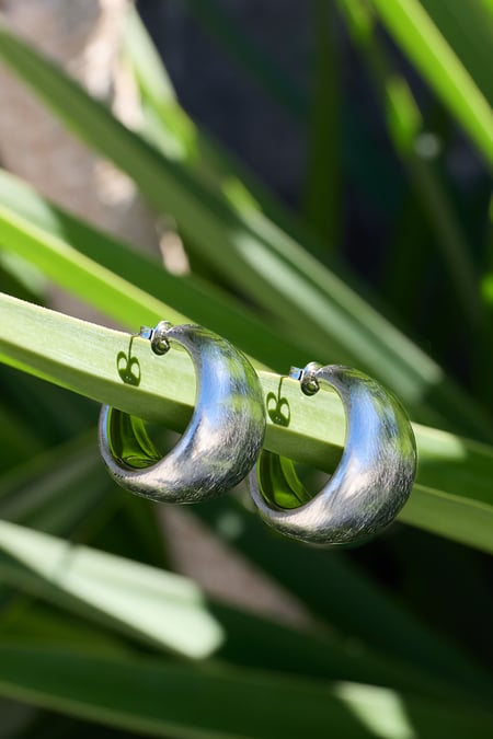 Stainless Steel Hoop Earrings circle Casual Daily Simple Series Women's jewelry