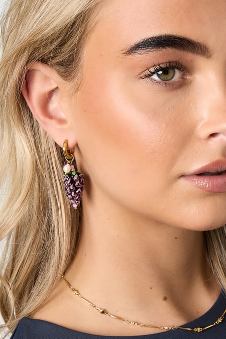 Edelstahl Tropfen Ohrringe obst Casual Täglichen Einfache Serie frauen schmuck