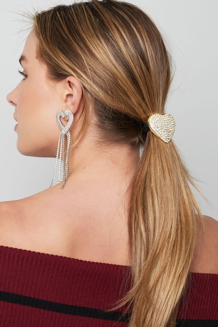 élastique à cheveux shimmer of love