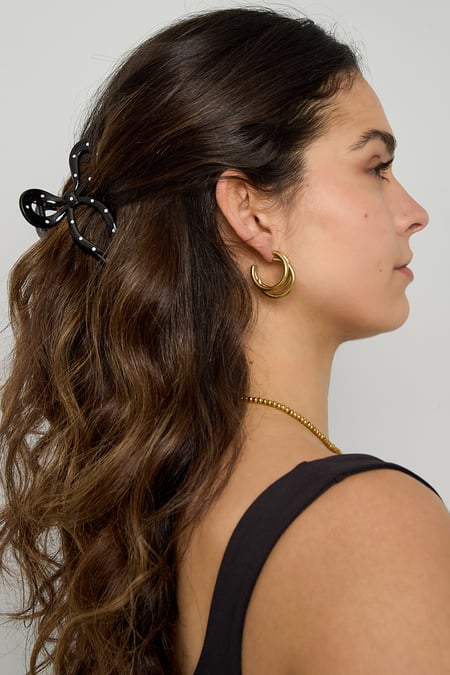 Haarspangen mit Punkten, Alltags-Kunststoff, Alltagsaccessoires