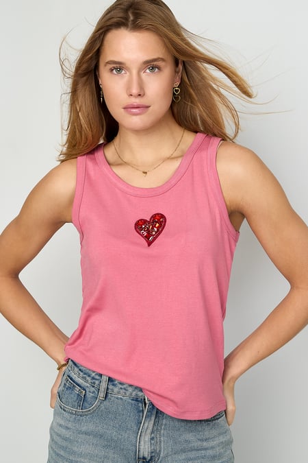 Shiny Heart Top