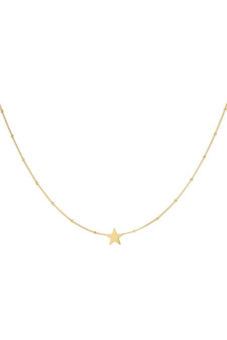 stainless steel necklace star  2