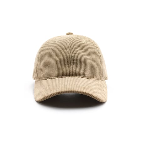 1 stuk casual corduroy baseballpet met kleurverloop