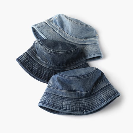 1 stuk casual denim vissershoed