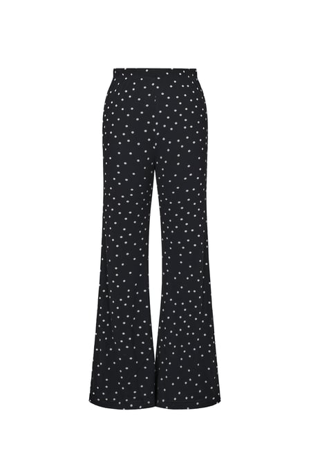 Le pantalon à pois
