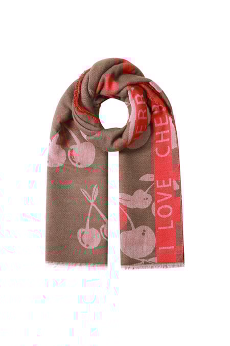 Wintersjaals kersen Casual Acryl Dagelijkse Accessoires 2