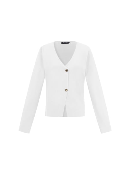 Eine symmetrische Strickjacke 2