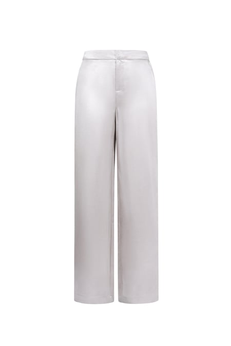 Zijden look broek 2