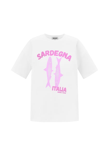 T-shirt oversize Sardegna Italia 2