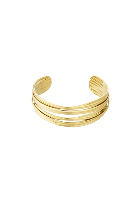 Wavy layers bangle 2