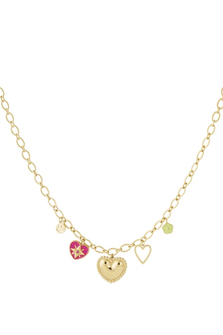 Stainless Steel Pendant necklaces Heart Casual Daily 2