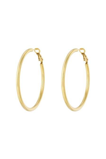 Basic Hoop Küpeler L 2