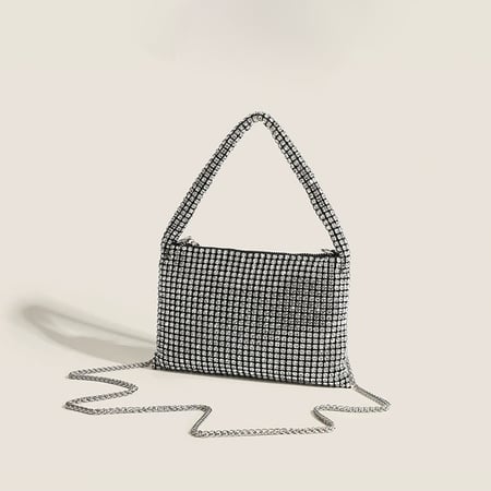 1 Stück Luxuriöse Serie Elegante einfarbige PU Damenhandtaschen 2