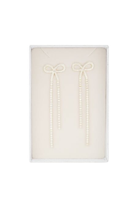 dazzling ribbon earrings 2