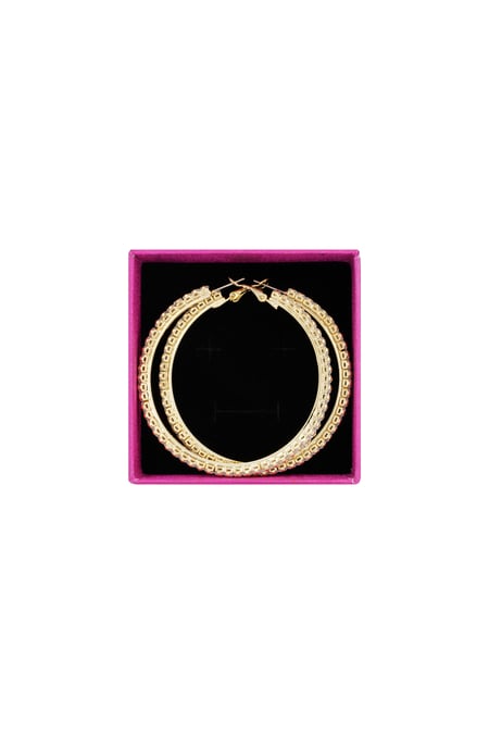 Strahlende Diamantohrringe Grande – Goldfarbe - Goldfarbefarbe 2