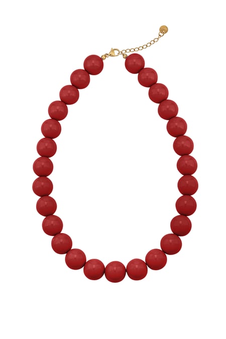 Large colored necklace - 15mm 2