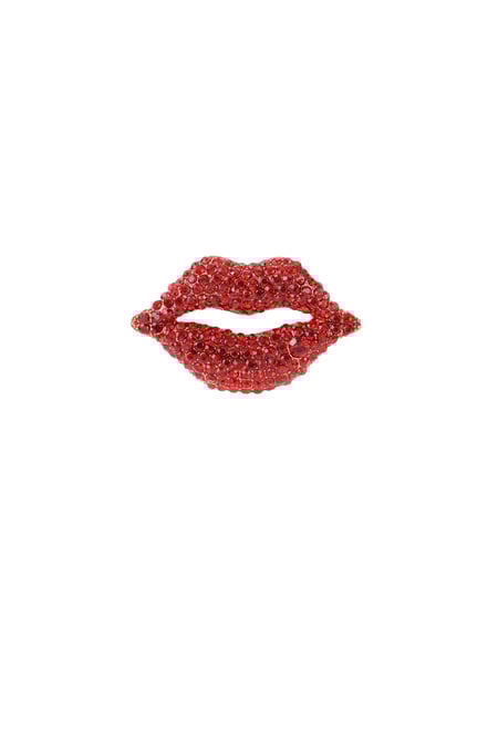 Spilla labbra rosse 2
