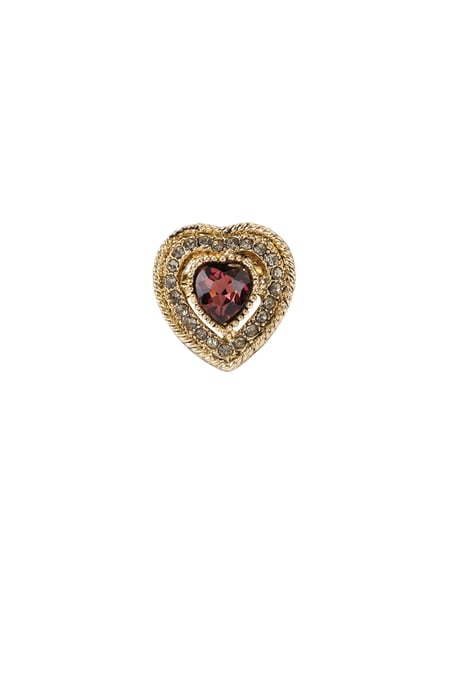 Spilla a forma di cuore vintage 2
