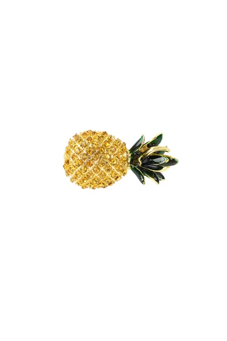 Spilla a forma di ananas 2