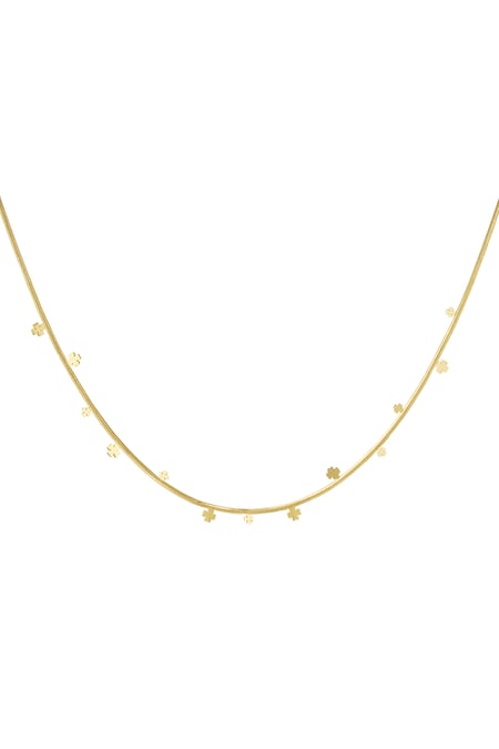 collar de fiesta trébol 2