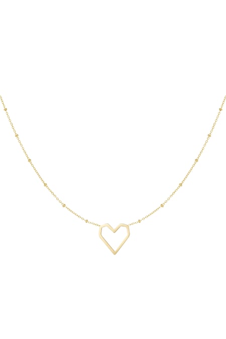 ketting hart met dots 2