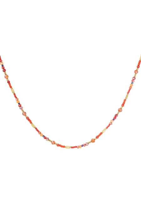 Necklace with different beads 2