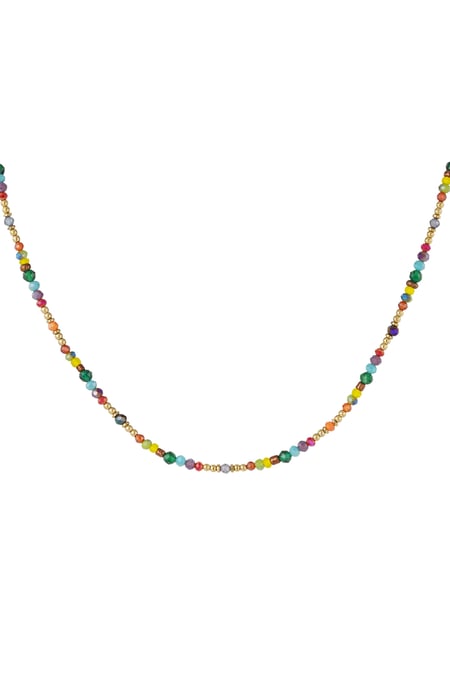 Necklace colorful beads - multi 2