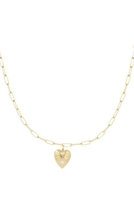 necklace heart of gold 2