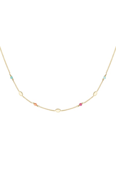 Summerlovin‘ Halskette – Goldfarbe - Goldfarbefarbe 2