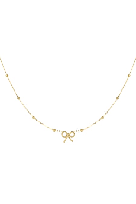 necklace bow basic 2