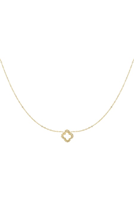 collier trèfle diamant 2