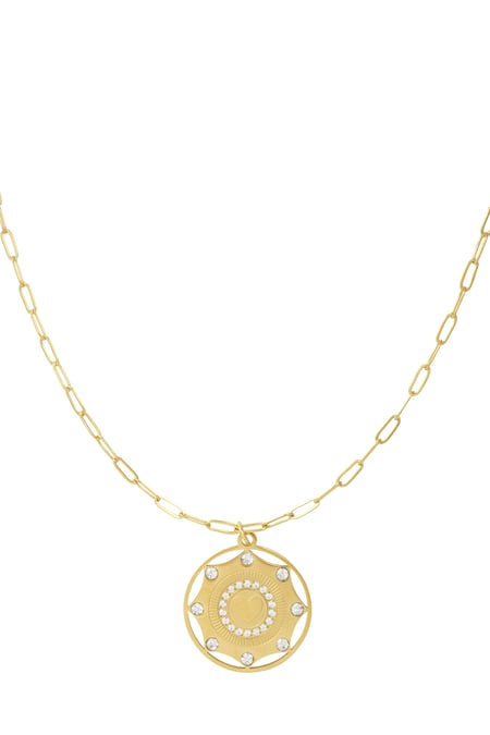 statement love pendant necklace 2