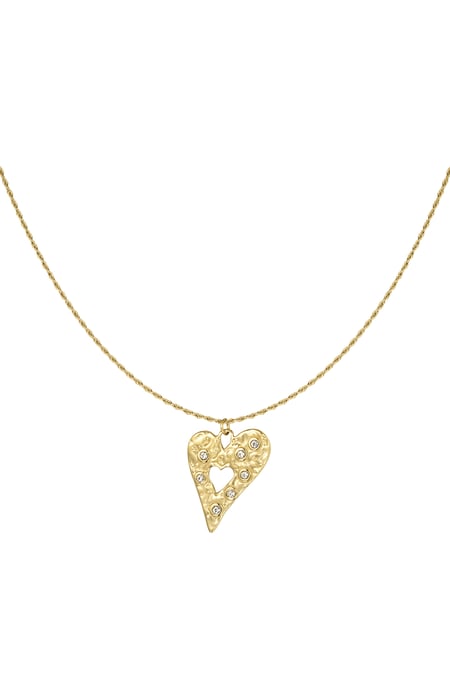 collana cuore scintillante 2