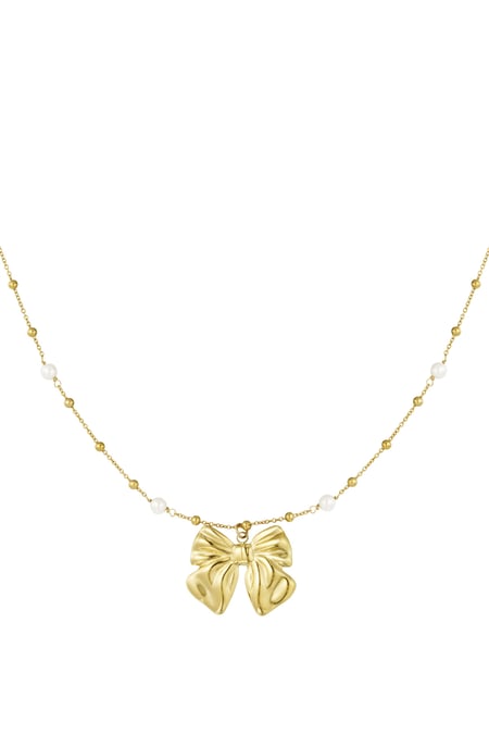 baby bow necklace 2