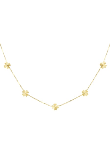 collar de hojas de la suerte 2