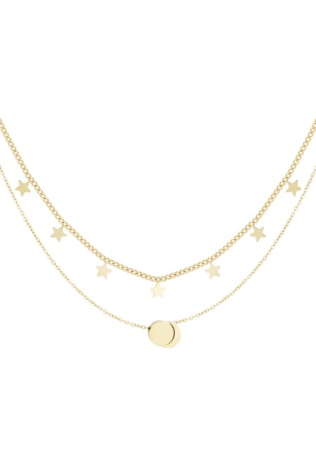 collier double étoile 2