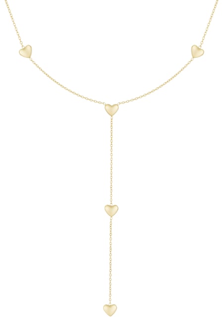 Halskette „Endlose Liebe“ – Goldfarben 2